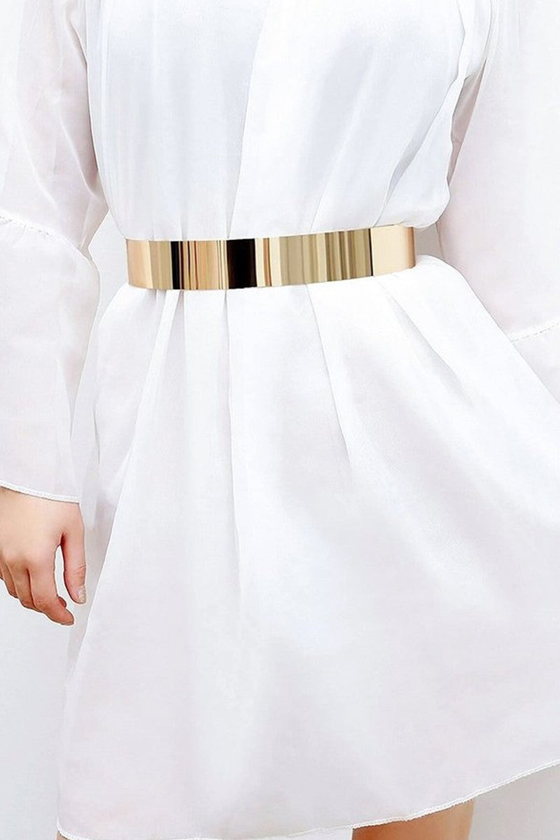 Gold Wonder Woman Medium Metallic Belt