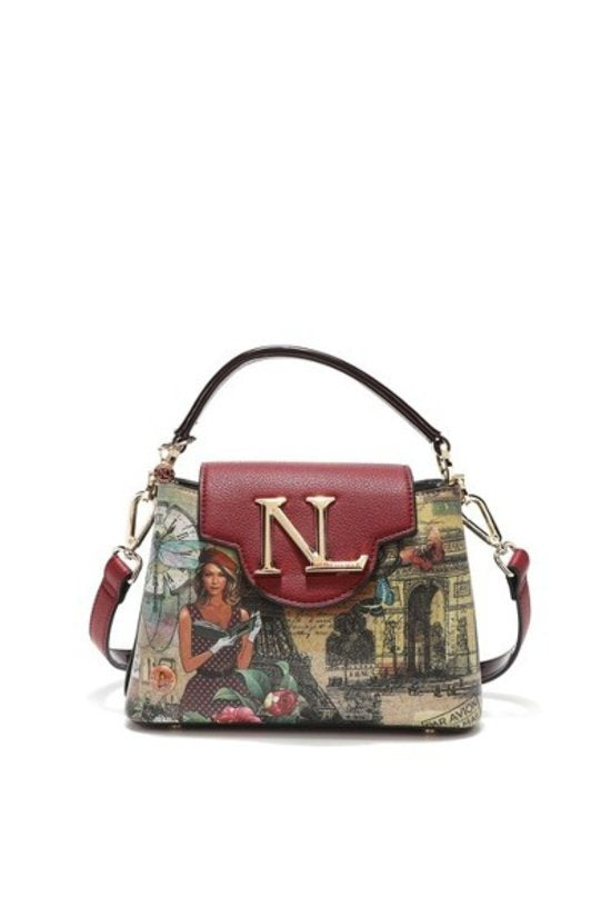 082024 The Nicole Lee Paris Fashion Week Print Mini Crossbody